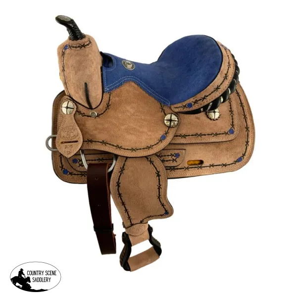 12" (Semi QH)  Youth Pleasure style saddle set.