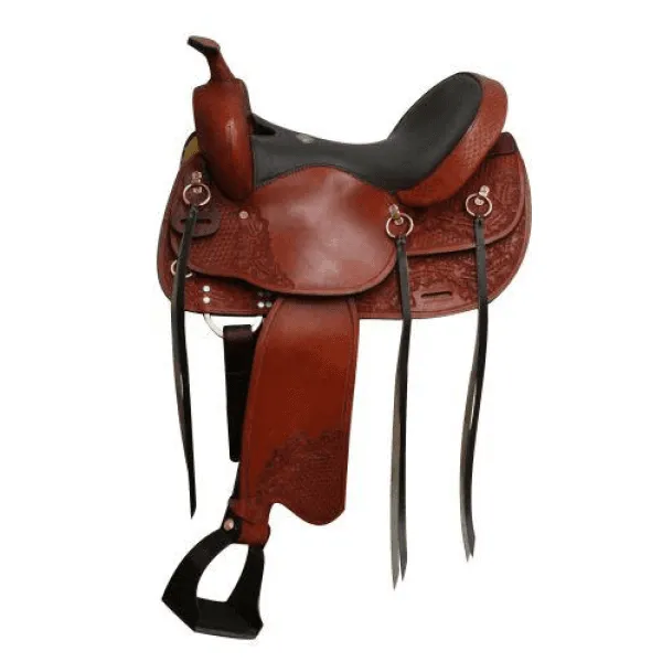 16", 17" Double T  Trail style saddle.