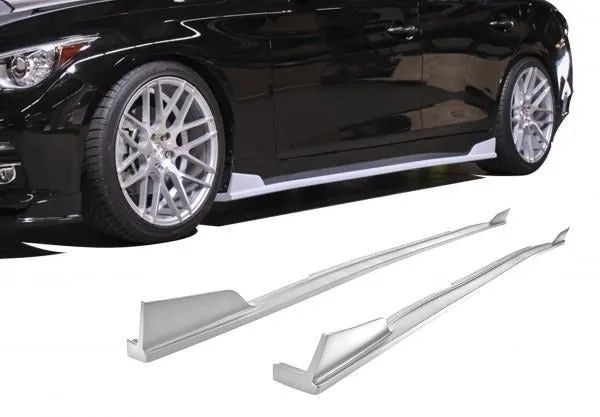 2014-2017 Infiniti Q50 Side Skirts [Unpainted] - KB11228