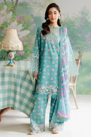 Afrozeh - AL 24 V1 02 Erasmus The Floral Charm Embroidered Lawn Collection