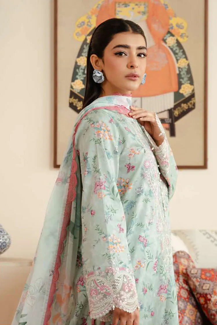 Afrozeh - Aruna AL 24 V3 09 Malina Embroidered Lawn Collection Vol 3