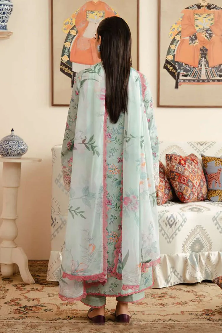 Afrozeh - Aruna AL 24 V3 09 Malina Embroidered Lawn Collection Vol 3