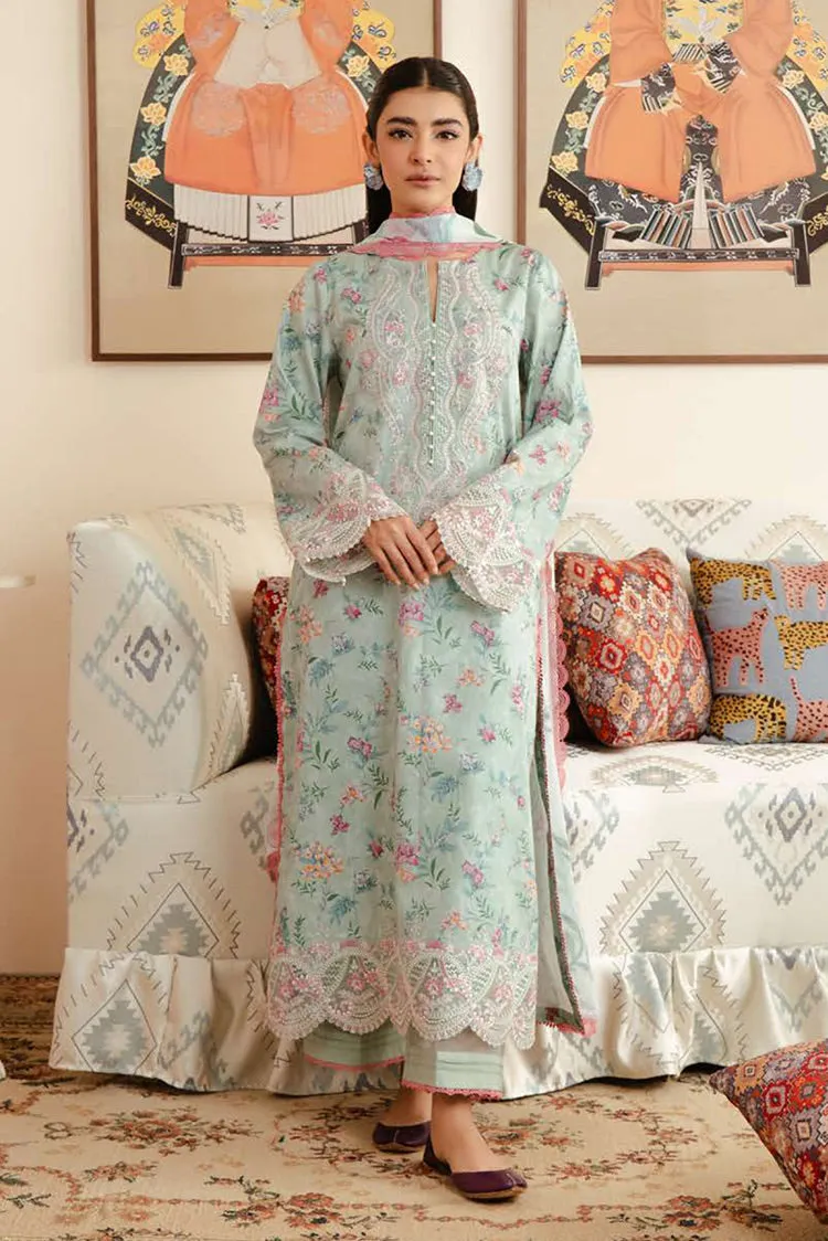 Afrozeh - Aruna AL 24 V3 09 Malina Embroidered Lawn Collection Vol 3