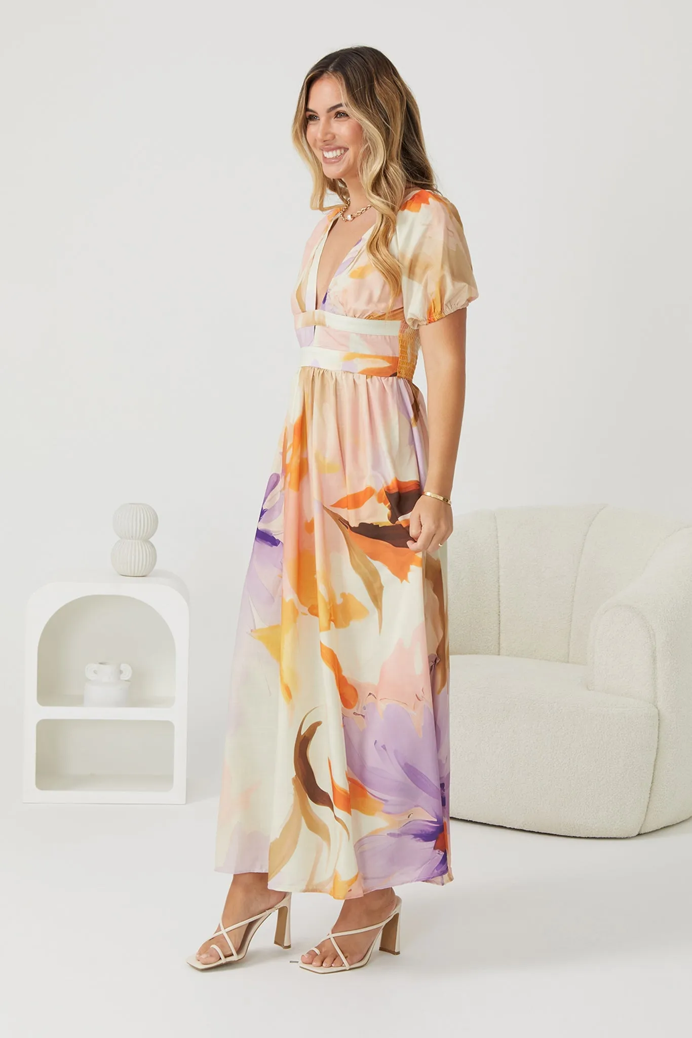 Alizia Dress - Multi Print