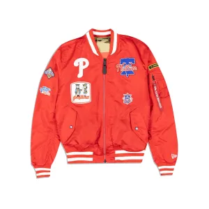 Alpha Industries X Philadelphia Phillies MA-1 Bomber Jacket