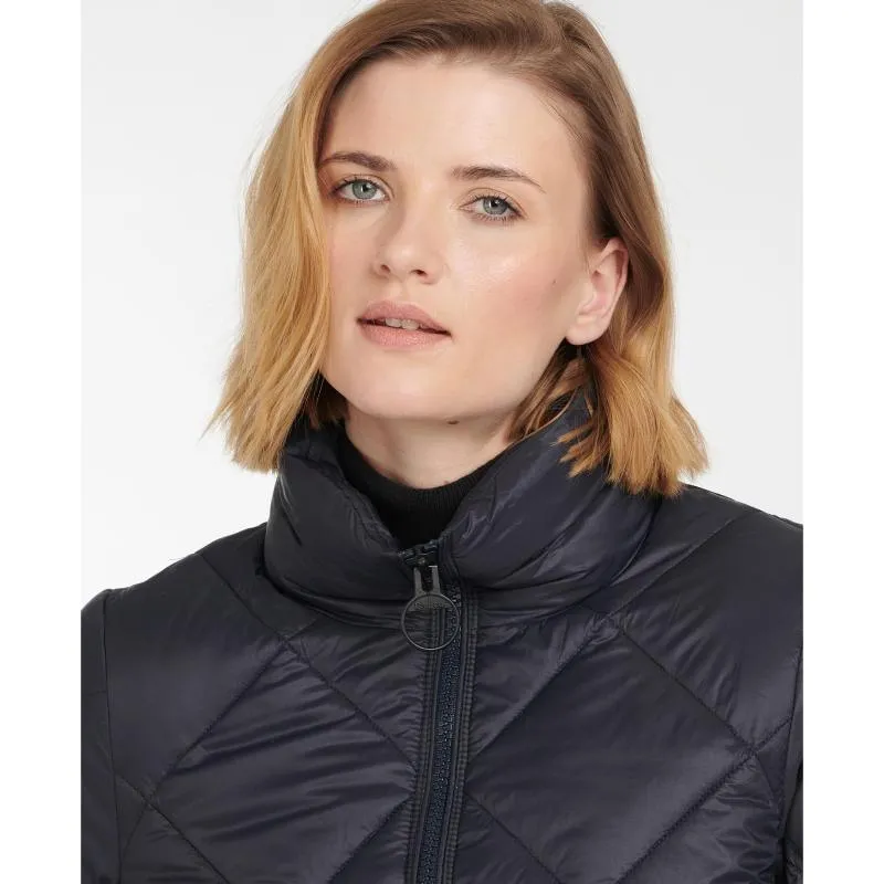 Barbour Alness Ladies Quilted Jacket - Dark Navy/Dress