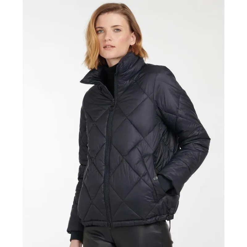 Barbour Alness Ladies Quilted Jacket - Dark Navy/Dress