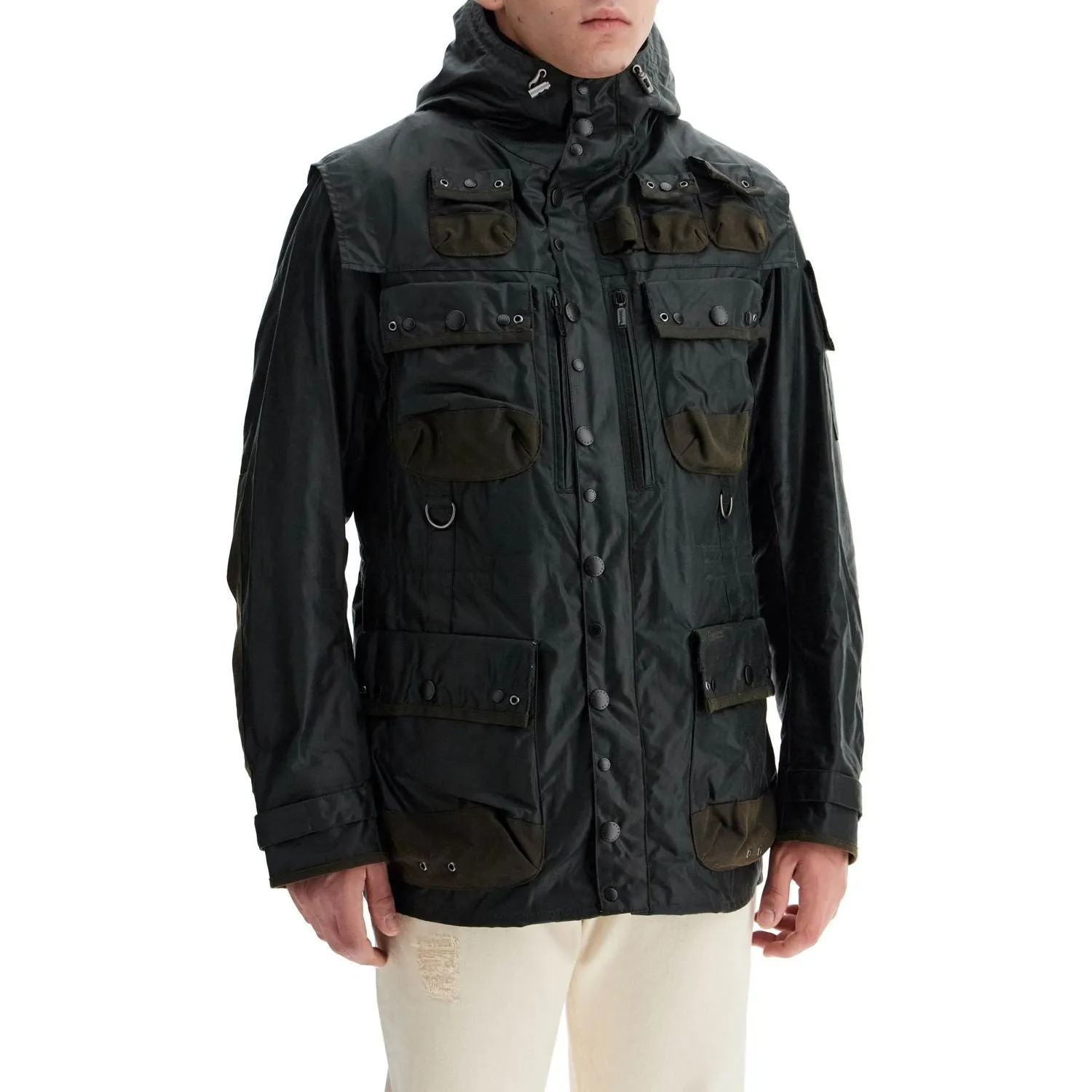 Barbour x TOKITO waxed jacket