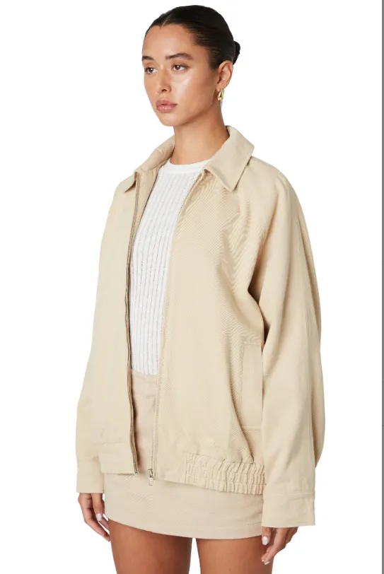 Beau Bomber Jacket Natural