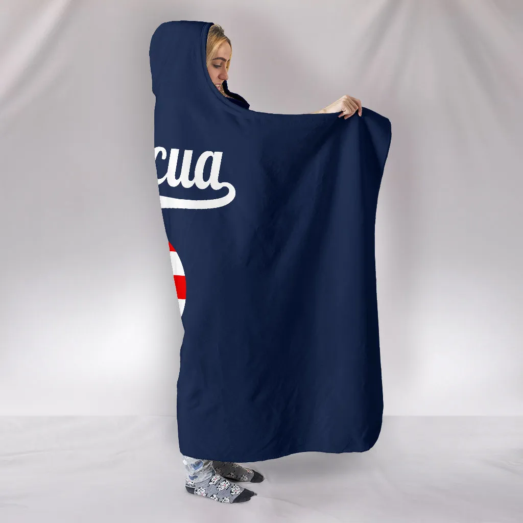 Boricua Hooded Blanket