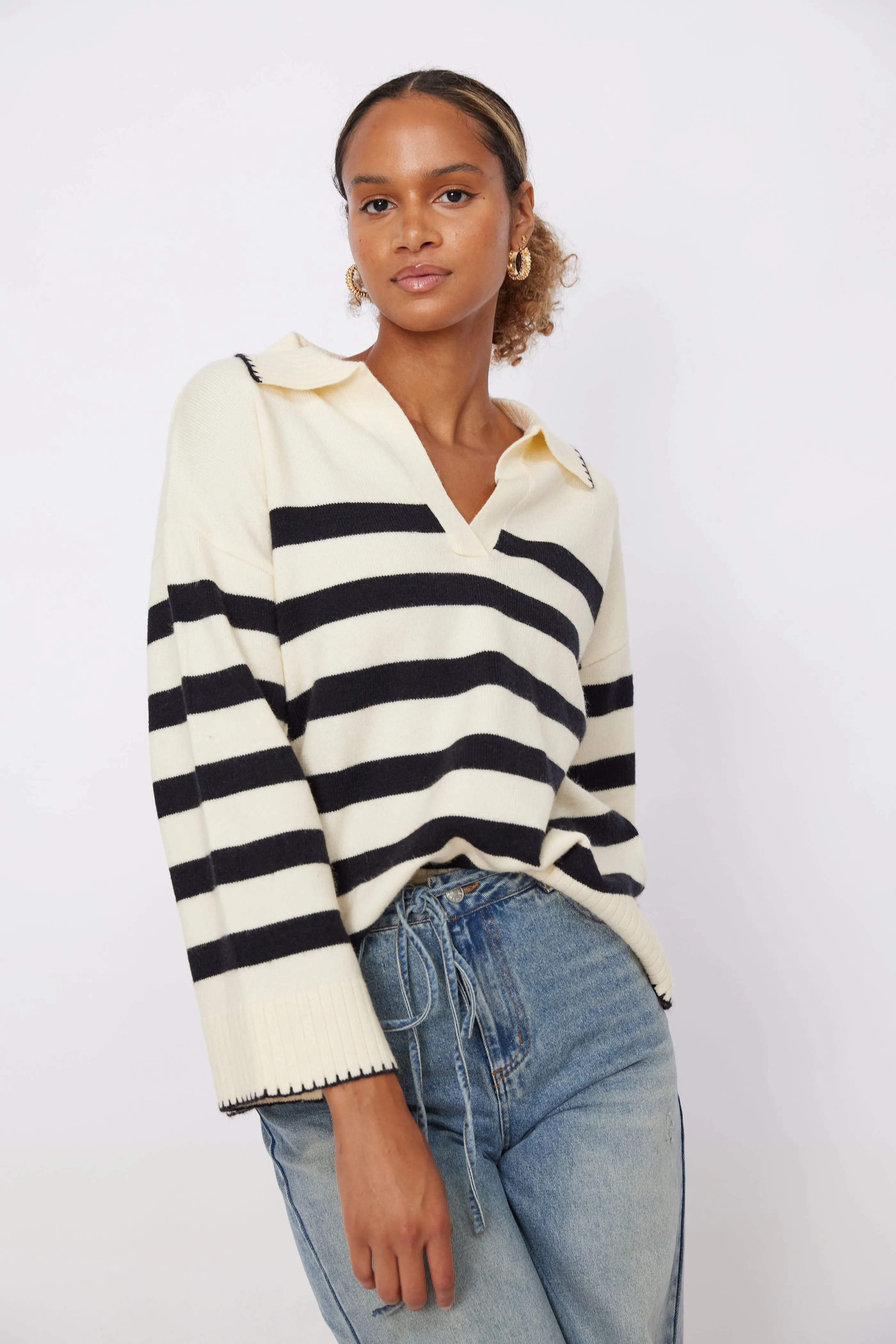 Cody Stripe Sweater