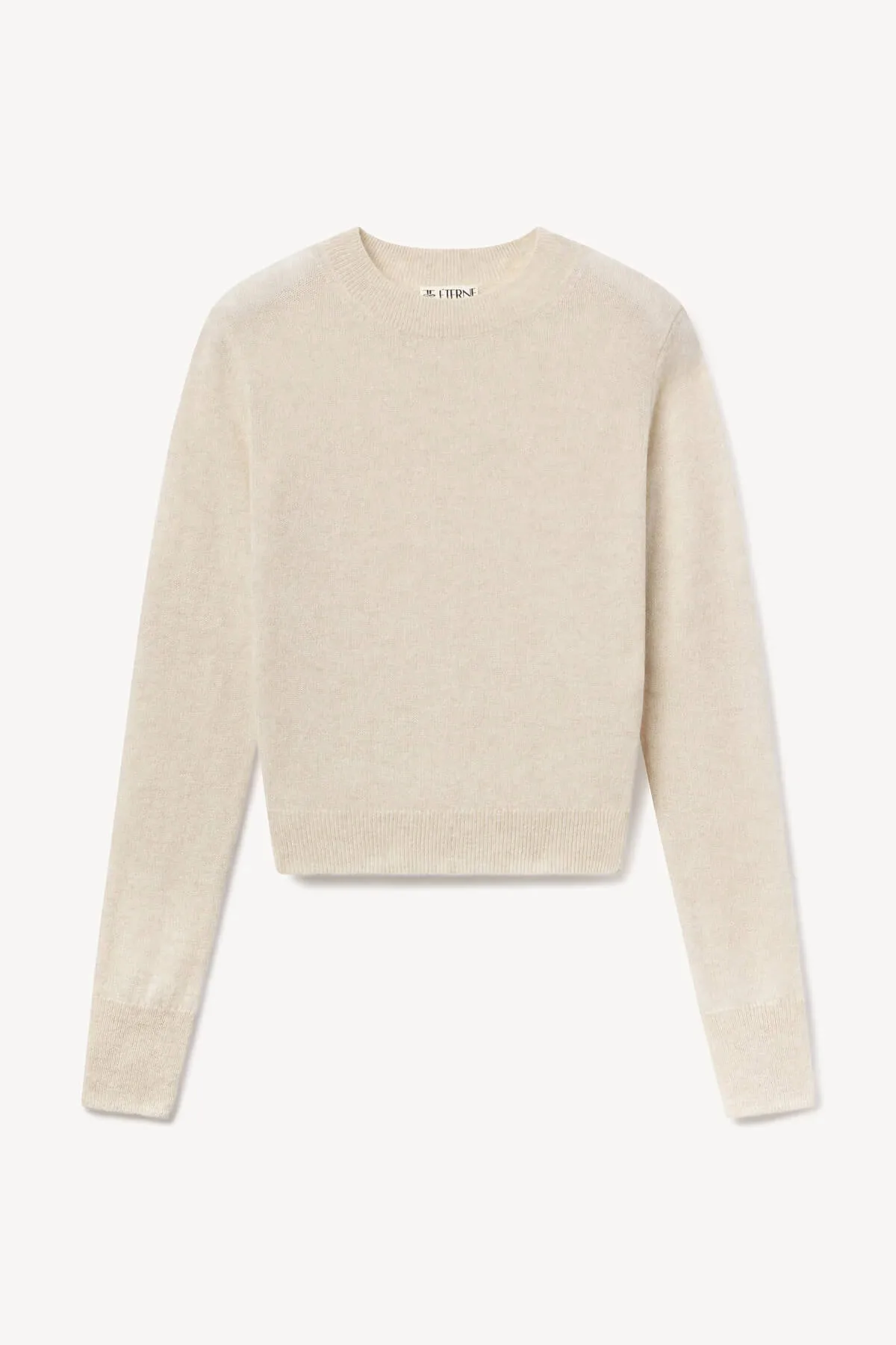 Eterne - Francis Cashmere Sweater in Oatmeal