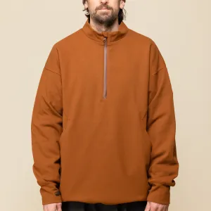 F/CE - Deltapeak Zip Up Sweater - Brown