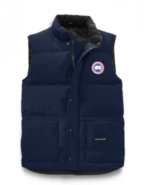 Freestyle Crew Vest Atlantic Navy Mens