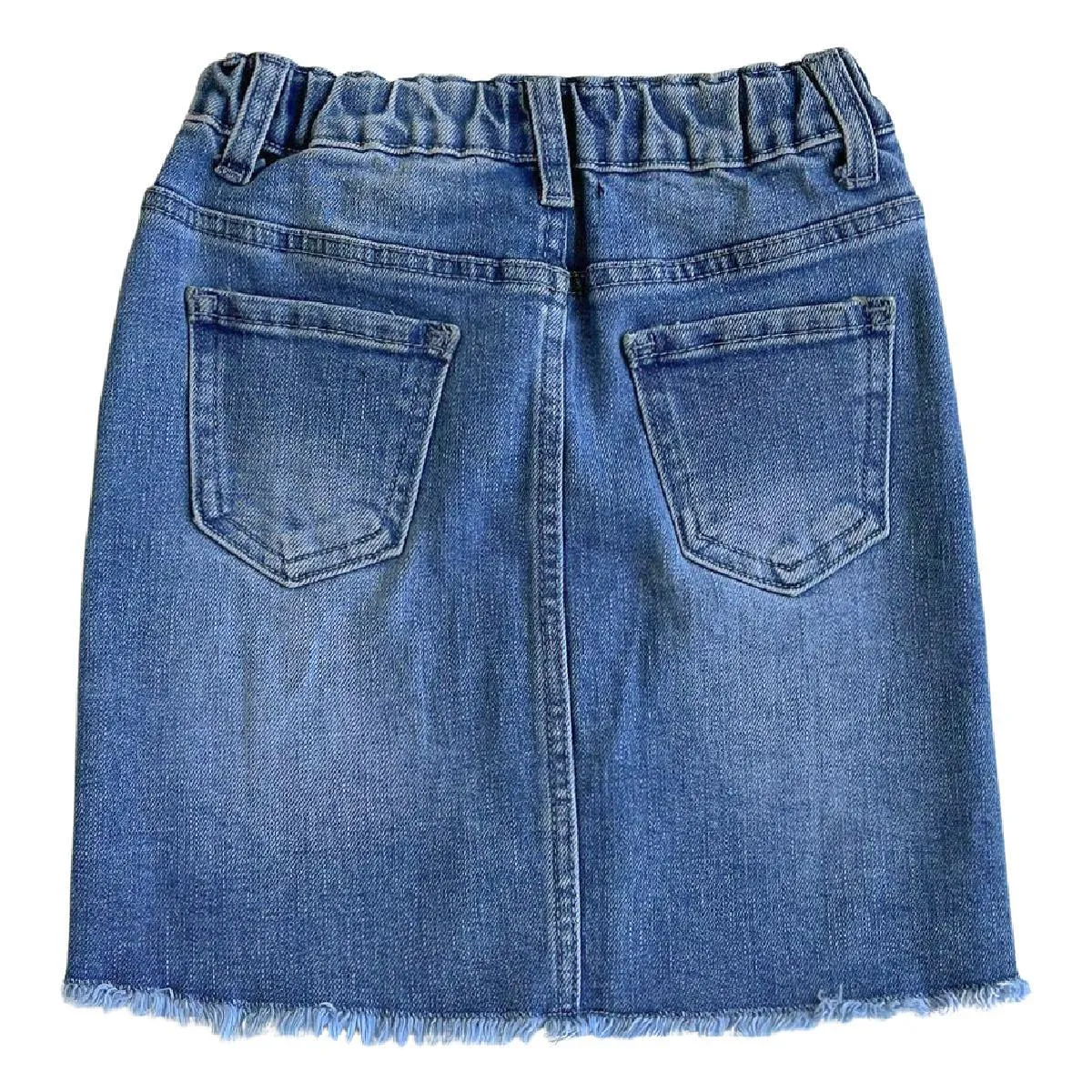 GIRLS Kinsley Medium Wash Denim Skirt