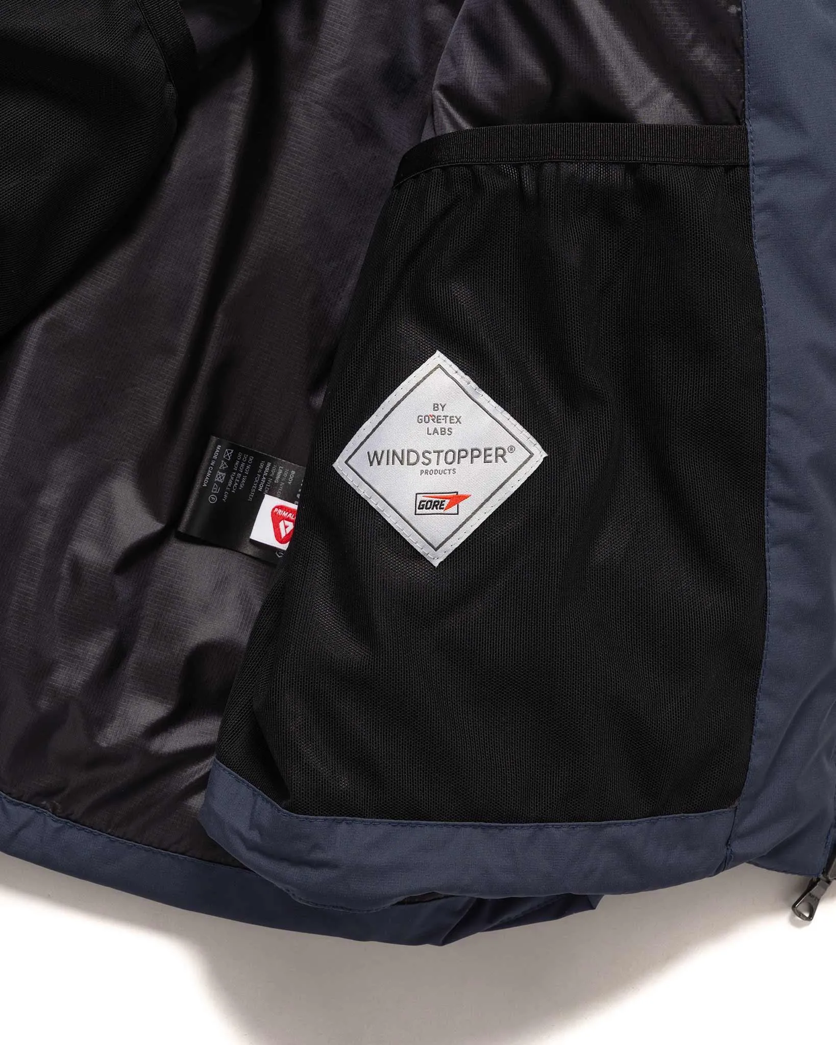 Logan Vest - GORE-TEX WINDSTOPPER® 2L Nylon Ripstop / Primaloft® Navy