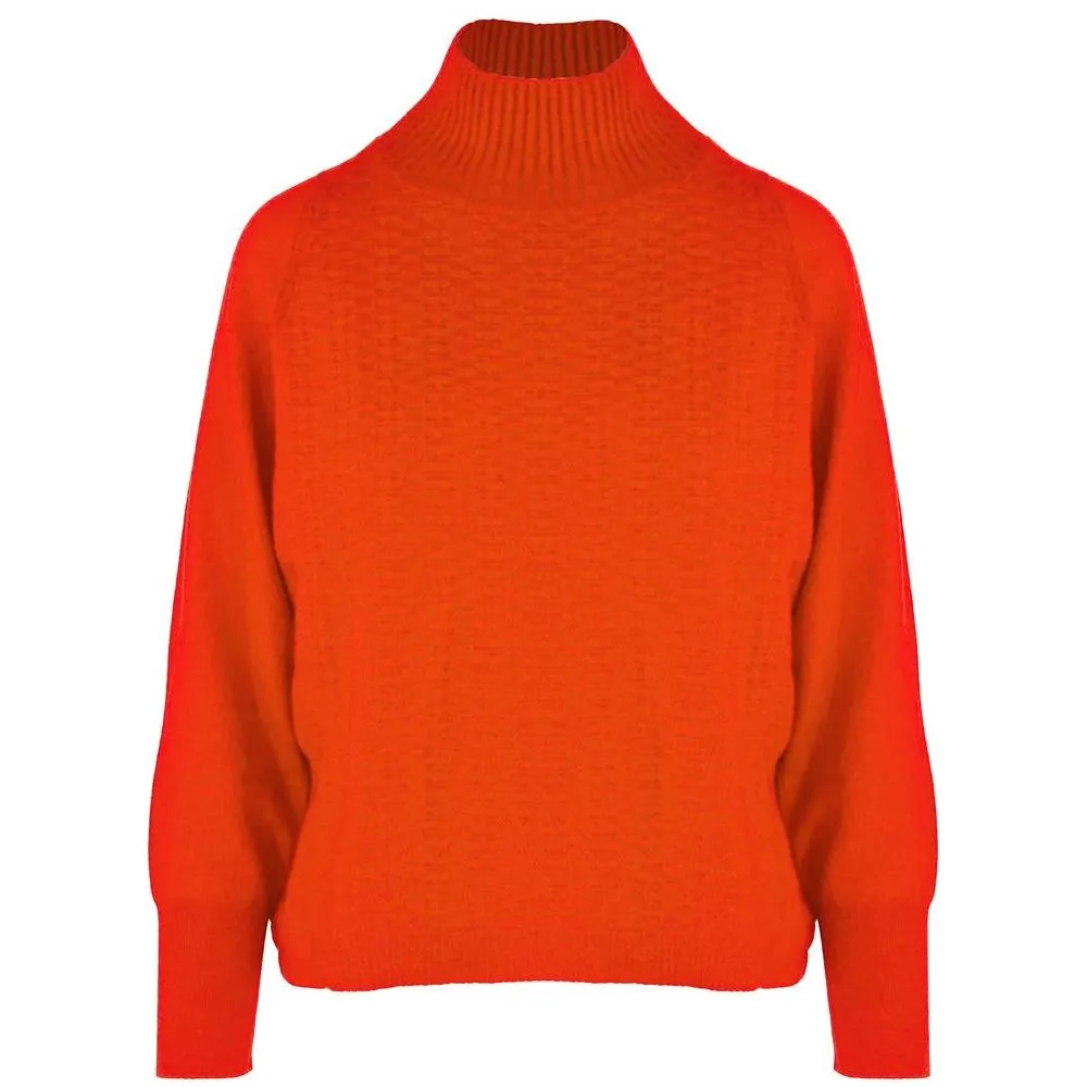 Malo Orange Cashmere Sweater