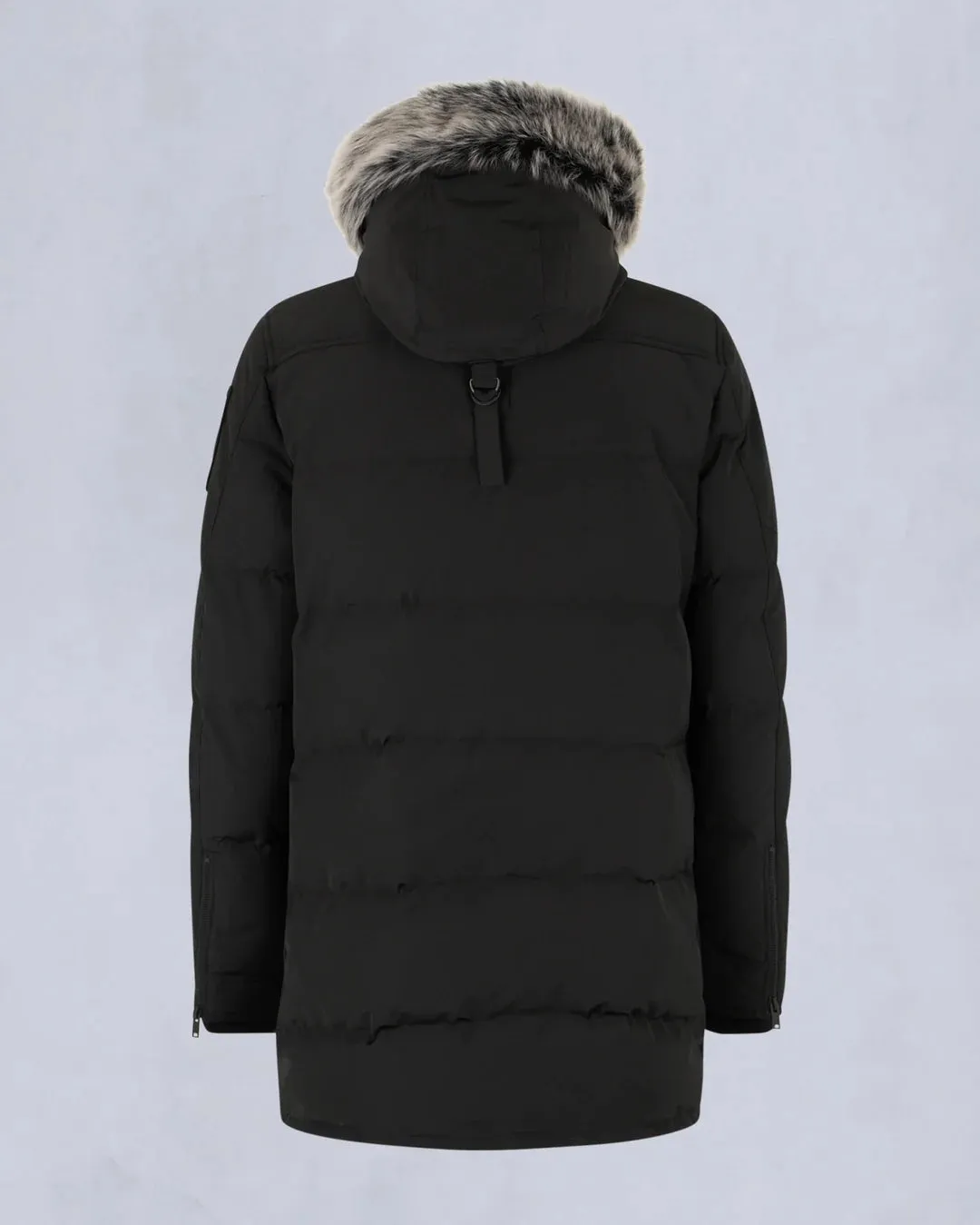 MOOSE KNUCKLES - ONYX SHEARLING BIG RIDGE PARKA - M33MP210S