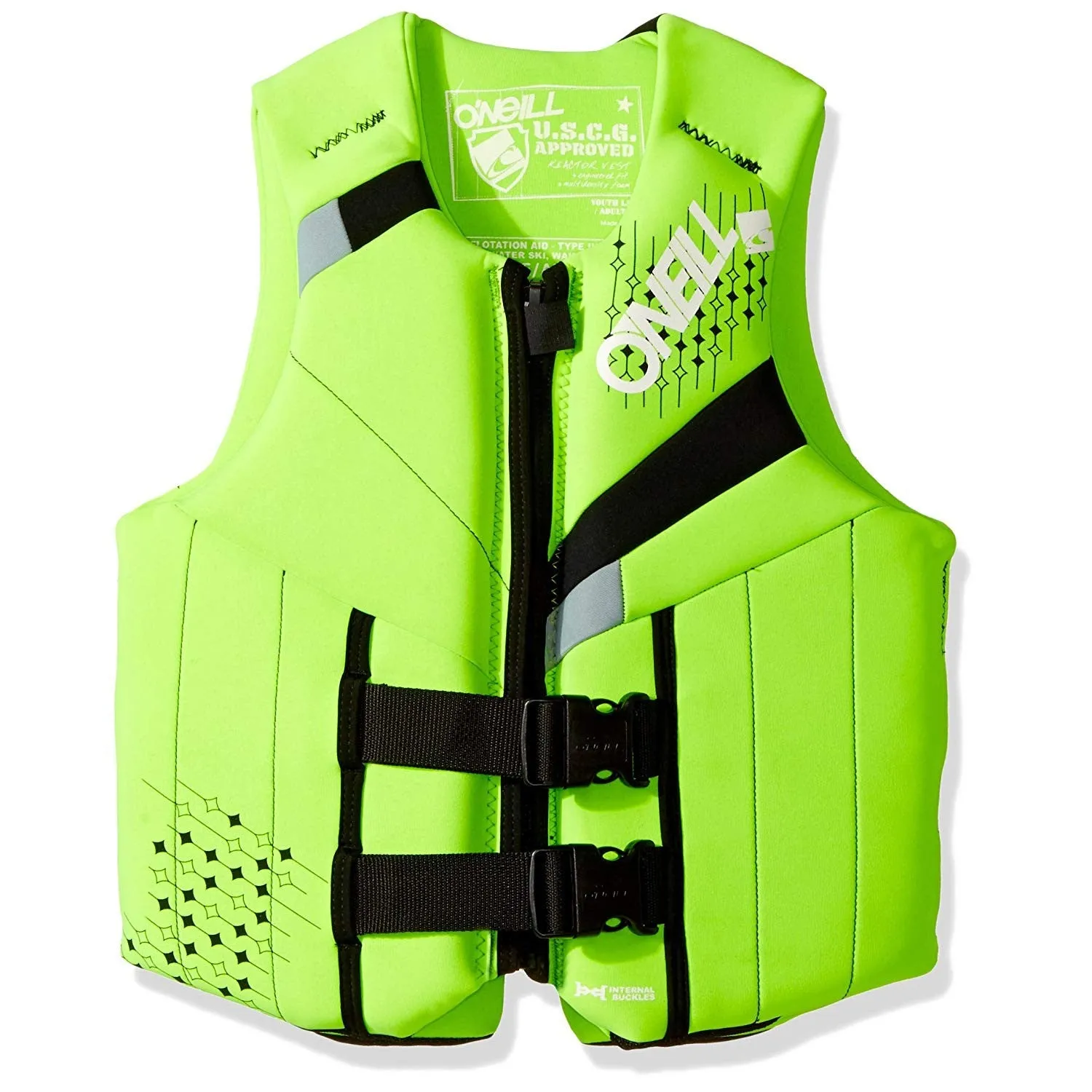 O'Neill Teen Reactor FZ USCG Life Vest