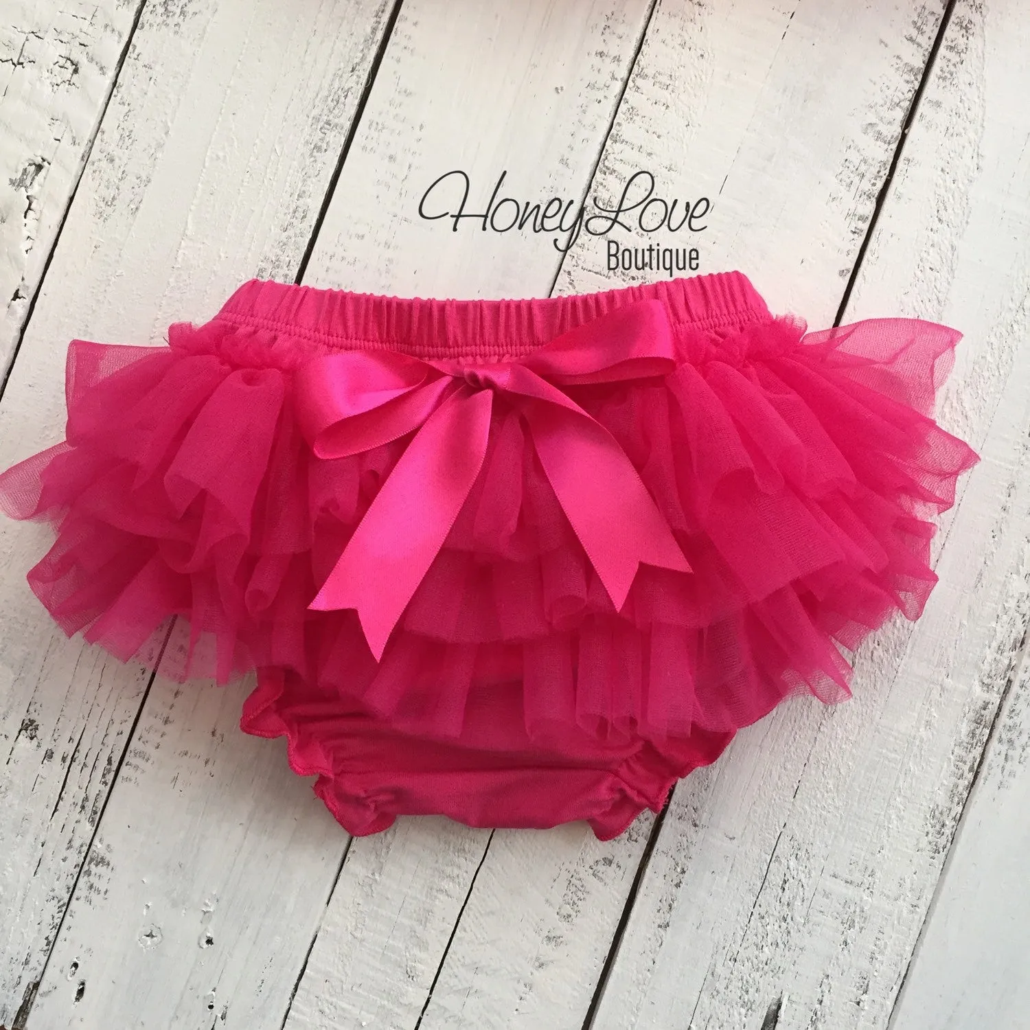 PERSONALIZED Name inside Heart - Watermelon Pink and Silver/Gold Glitter - tutu skirt bloomer