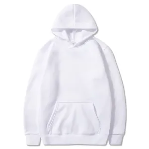 Plain Polar Fleece Hooded Hoodie