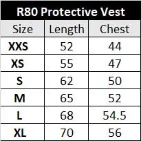 R80 Protective Playing Vests