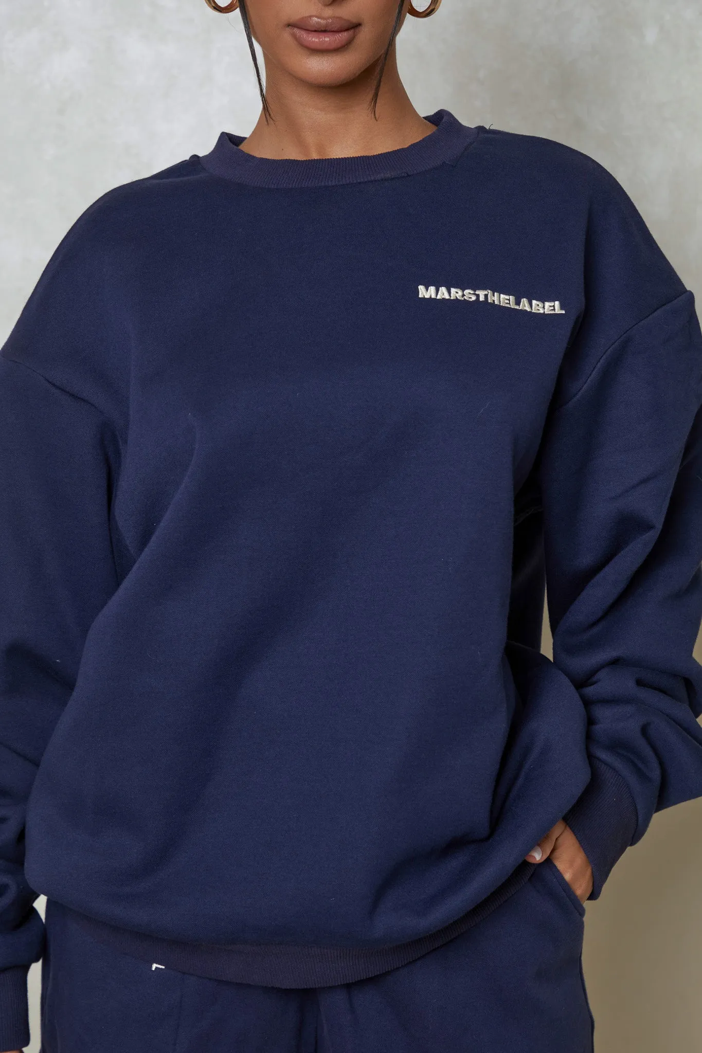 The Essentials Sweater - Navy