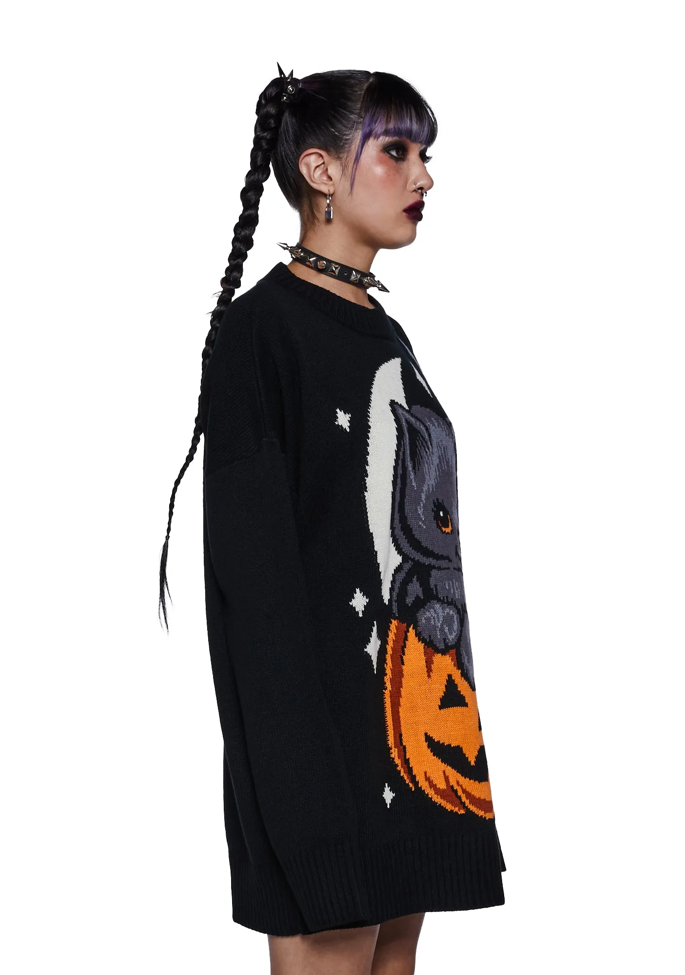 Too Cute To Spook Oversized Sweater