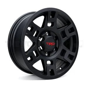 TRD PRO Wheels 17" | Matte Black - Toyota Tacoma / 4Runner (PTR20-35110-BK)