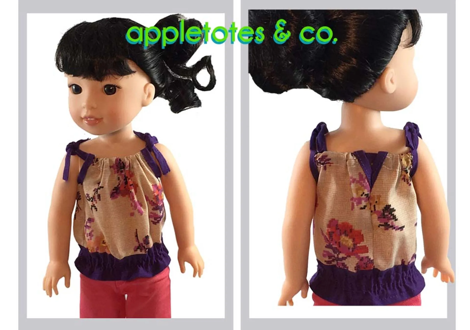 Tribeca Blouse Sewing Pattern for 14.5" Dolls