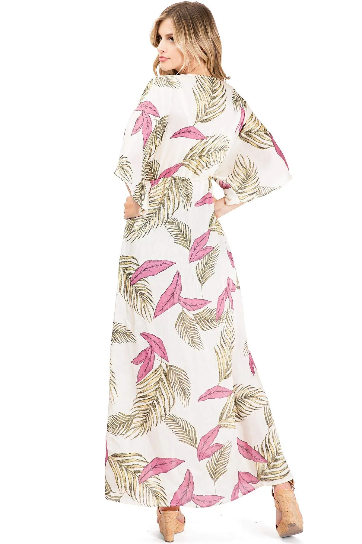 Tropic Robe Maxi Kimono