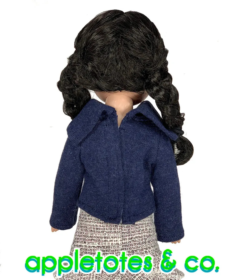 Turtleneck Sweater Sewing Pattern for 14 Inch Dolls