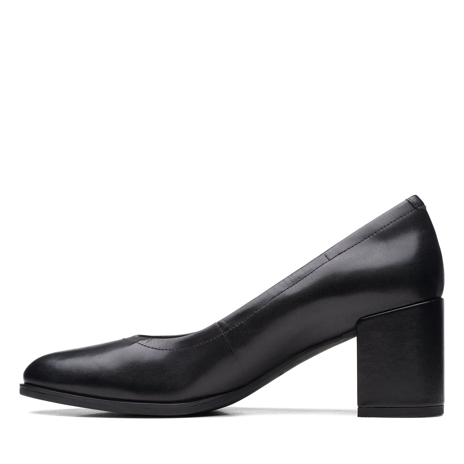 Womens - Freva 55 Court Black Leather