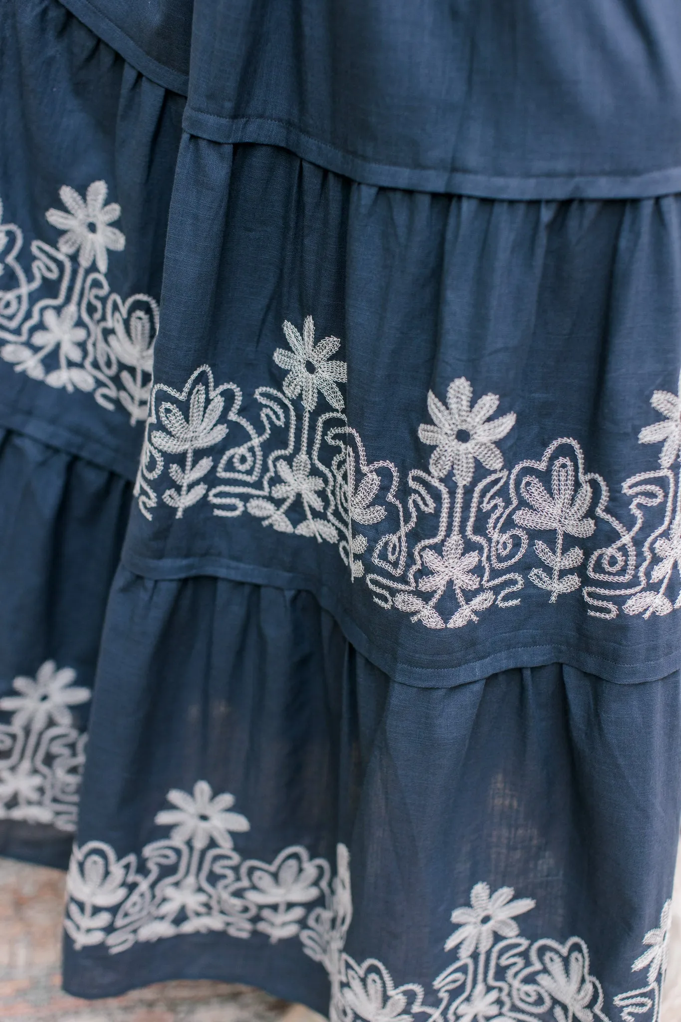 X Blue Pond Maxi Dress